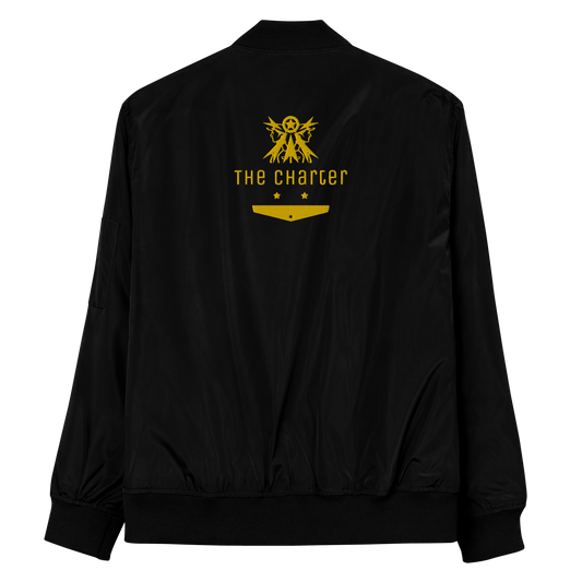 Premium recycled bomber jacket